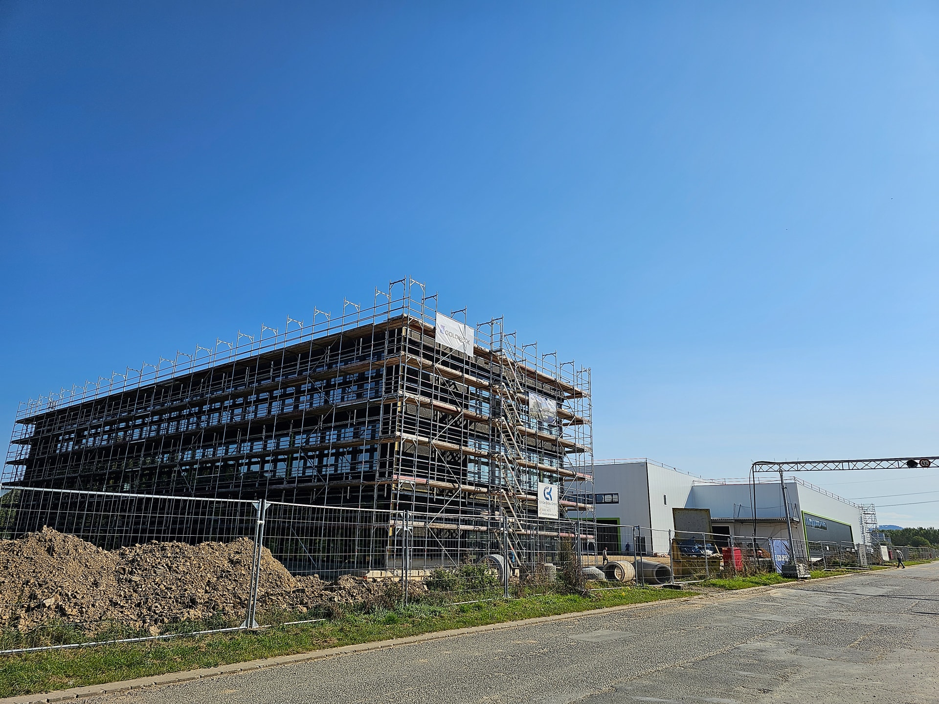 Außenansicht Fest Goslar - König Projektbau