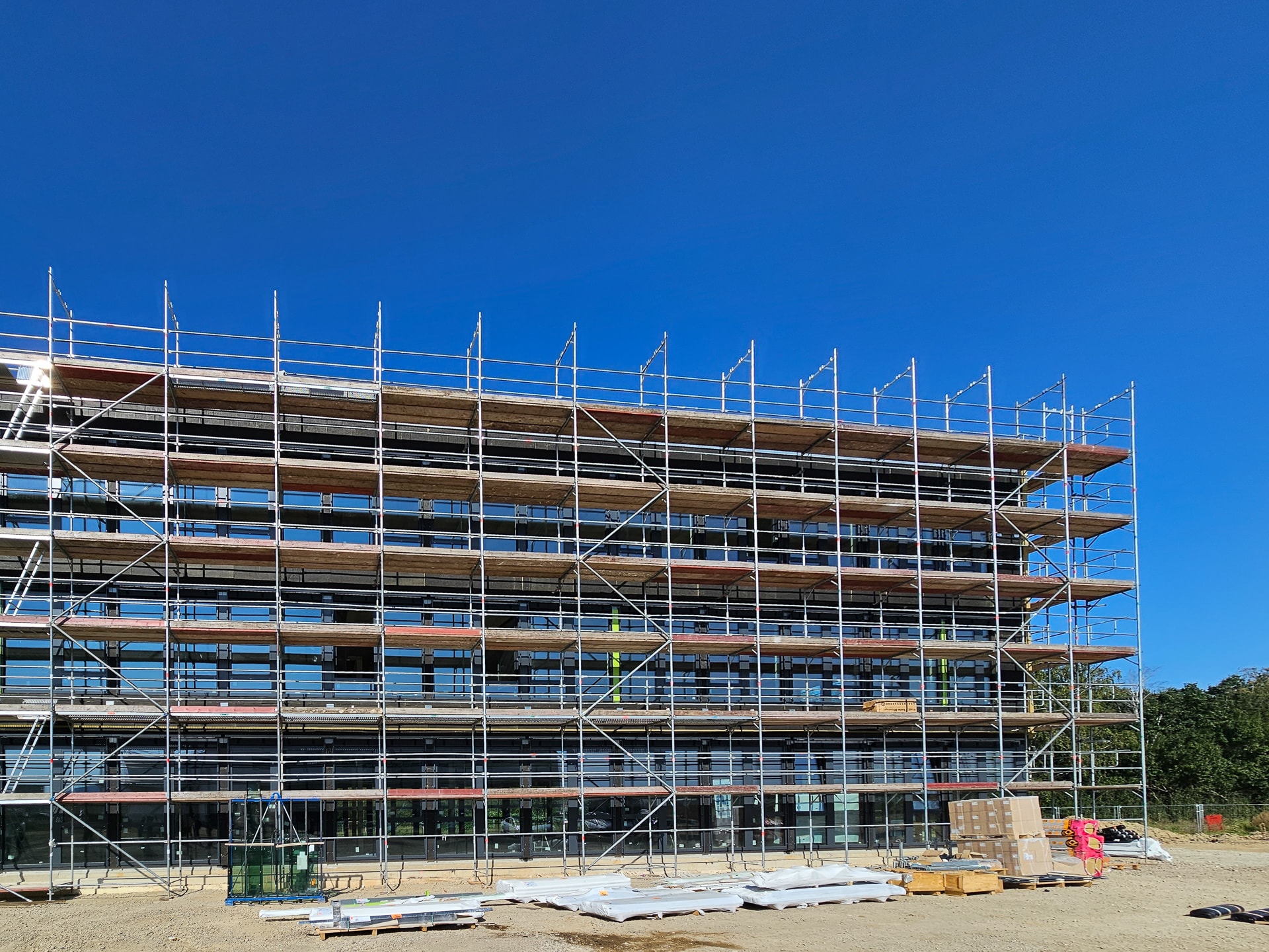 Außenansicht Fest Goslar - König Projektbau