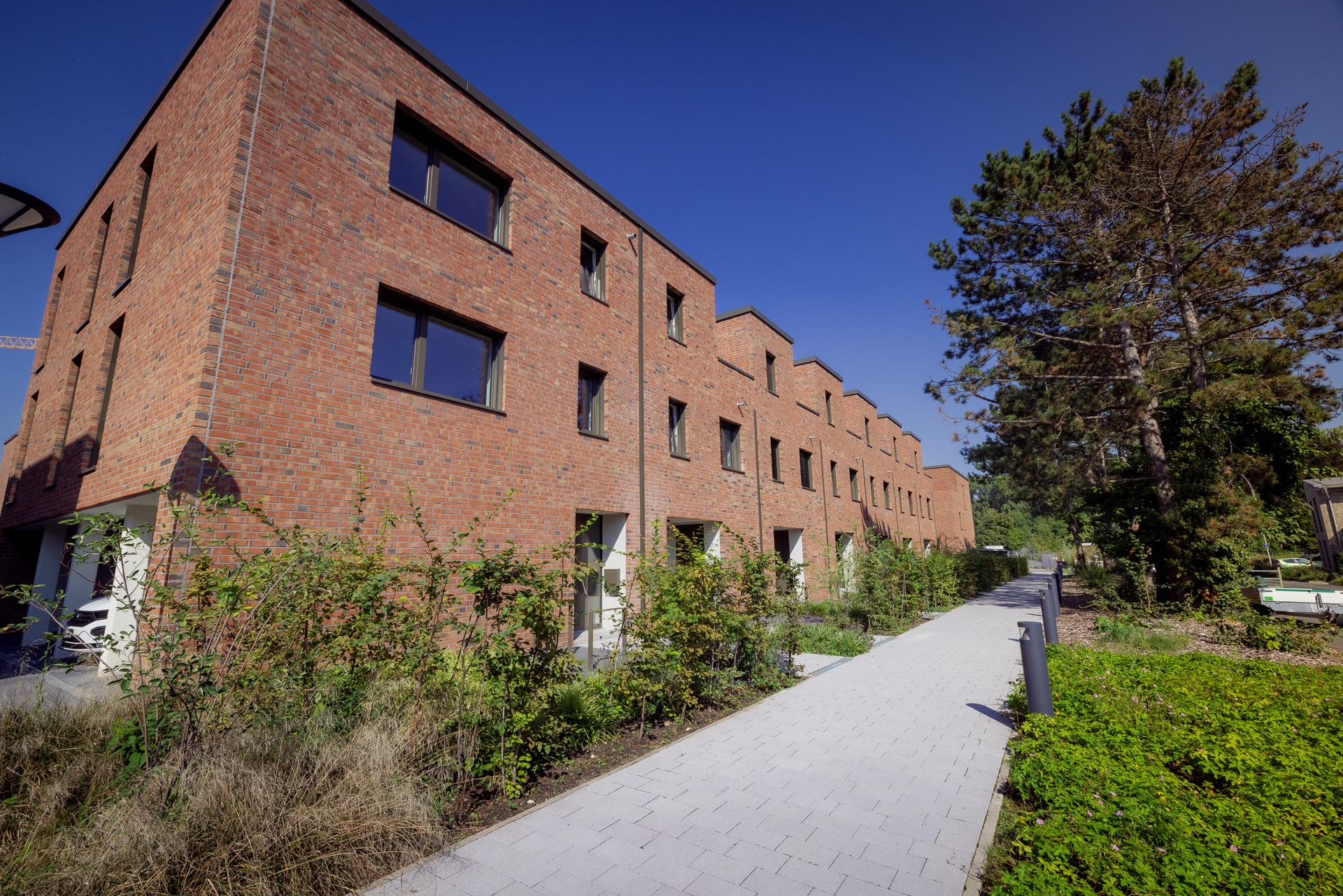 Außenansicht Wasserstadt-Limmer-Baufeld 14 - König Projektbau