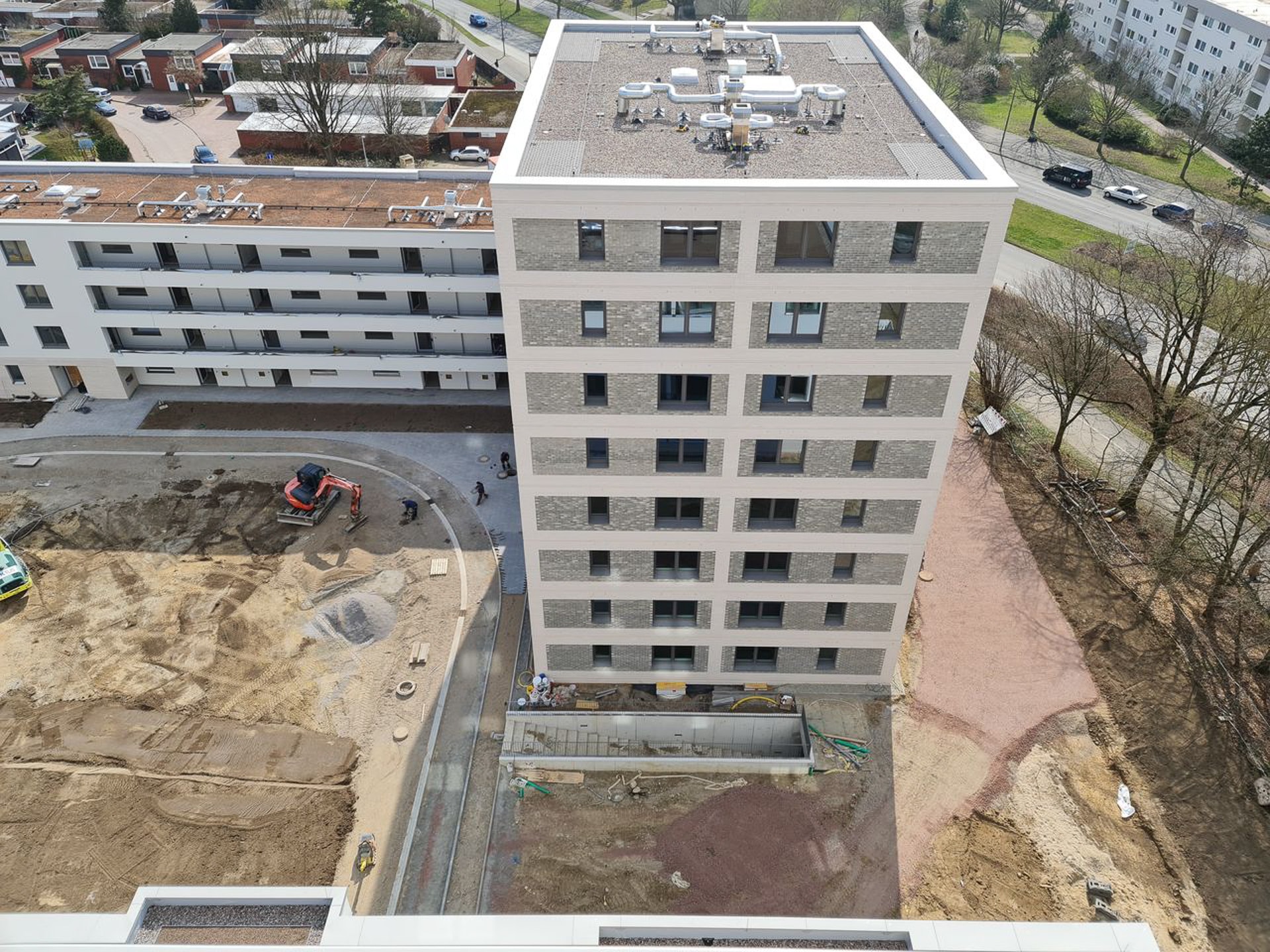 Außenansicht Kurt-Schumacher-Ring - König Projektbau