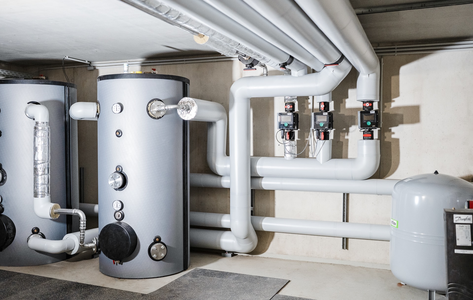 Pufferspeicher Doppelmaisonette Stöckheim - König Projektbau