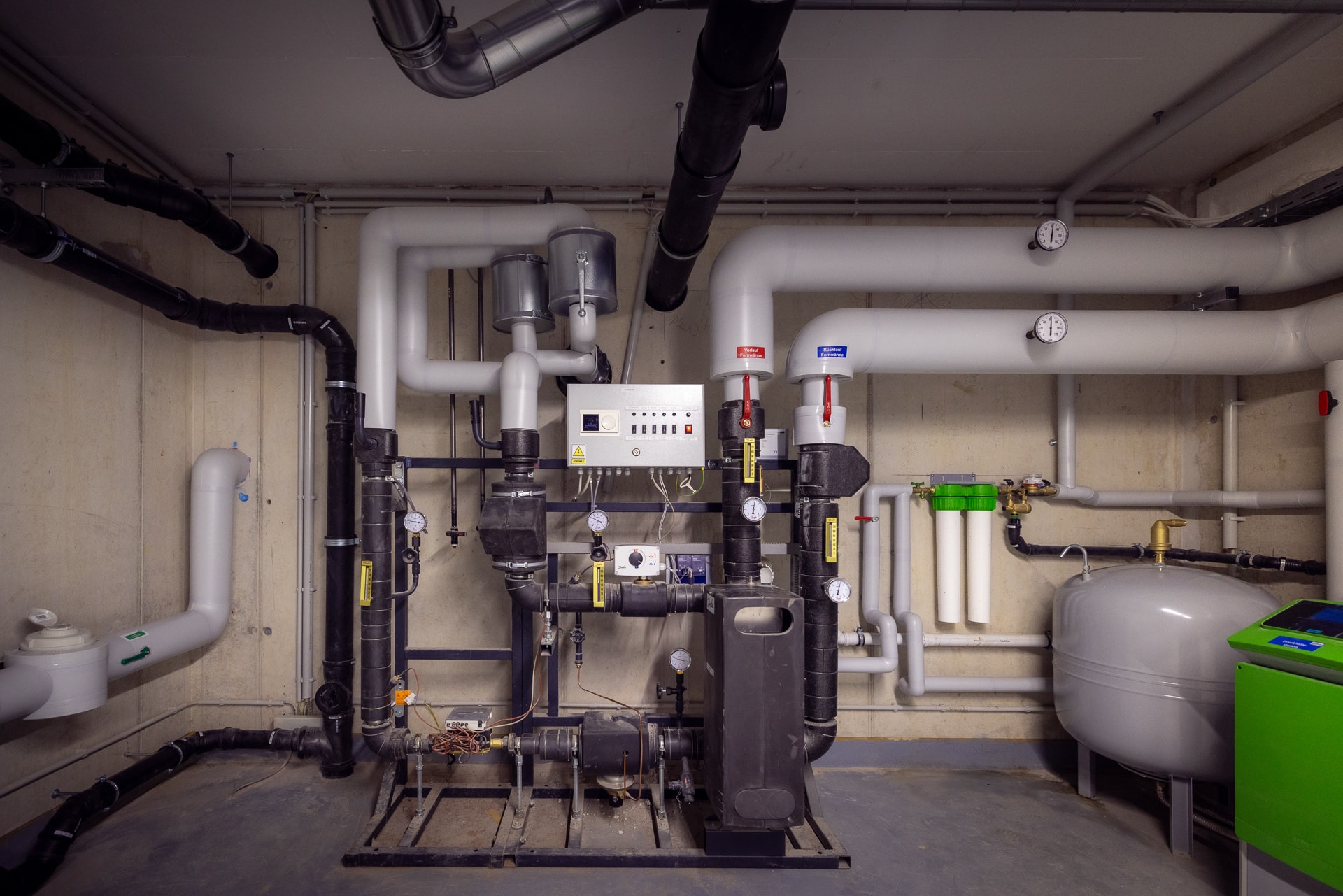 Fernwärmestation Wasserstadt-Limmer-Baufeld 12 - König Projektbau