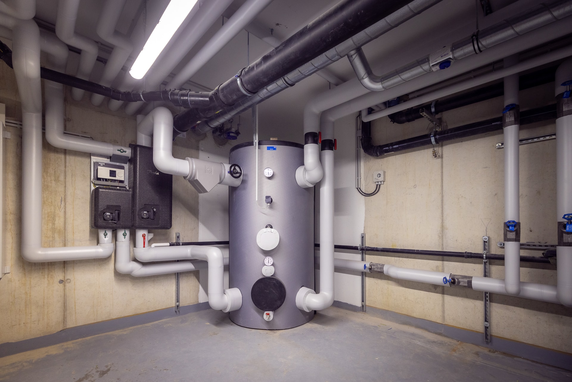 Pufferspeicher Wasserstadt-Limmer-Baufeld 12 - König Projektbau