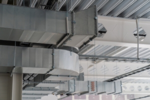Installation Lüftungstechnik Innenraum